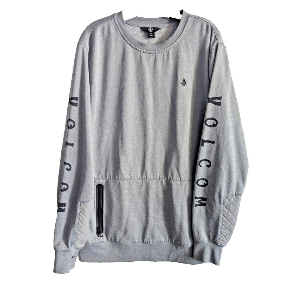 Volcom Men's Large Pat Moore Long Sleeve Pullover Sweatshirt Snowboarding Ski‎